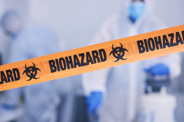 Professional Blood Cleanup technician working in Colfax, WI